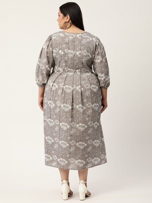 Plus Size Cotton Dress