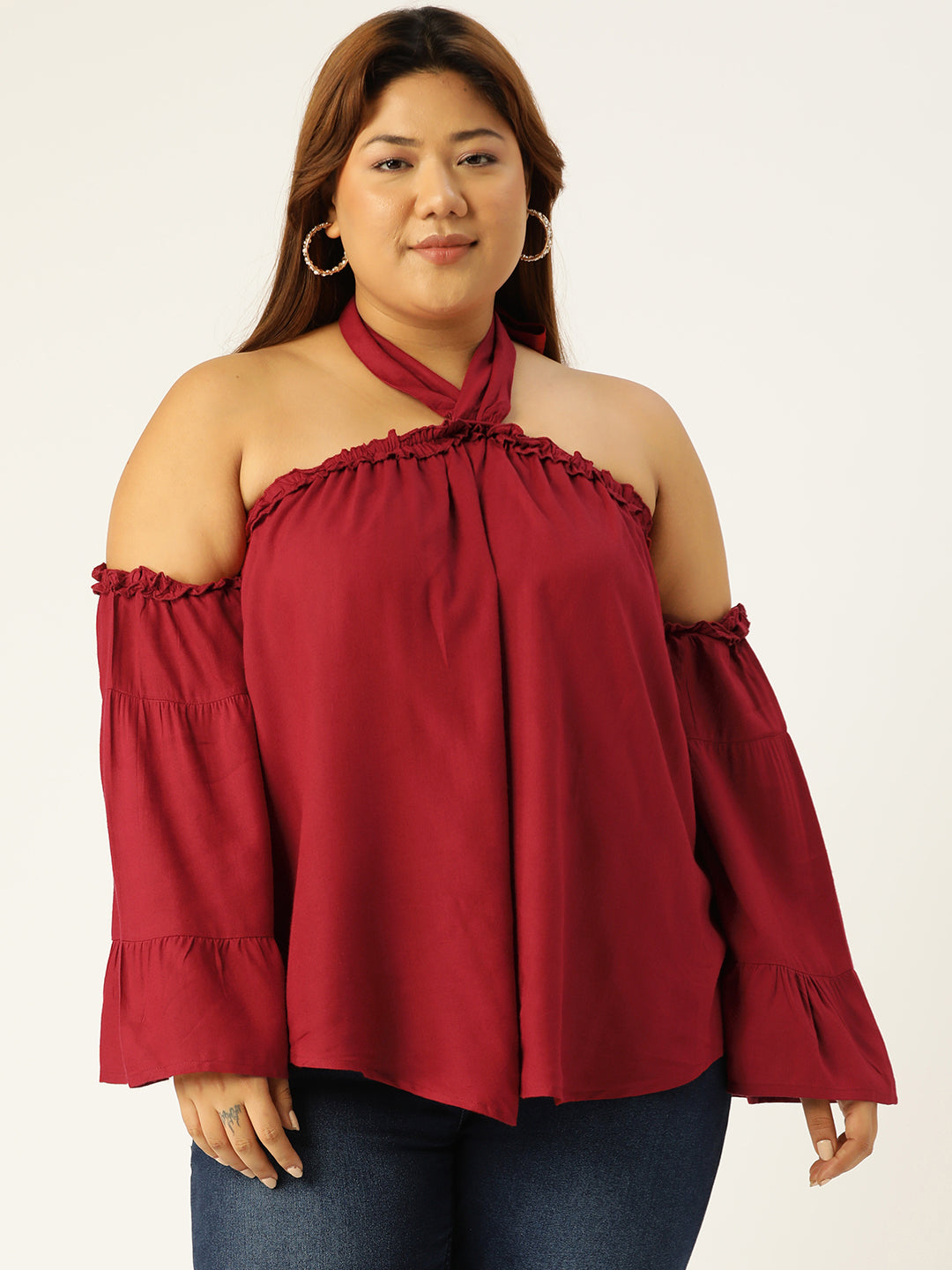 Plus Size Halter Top