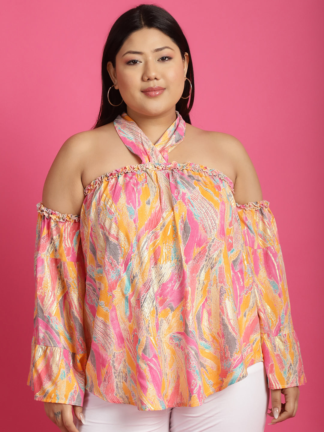 Plus Size Halter Top