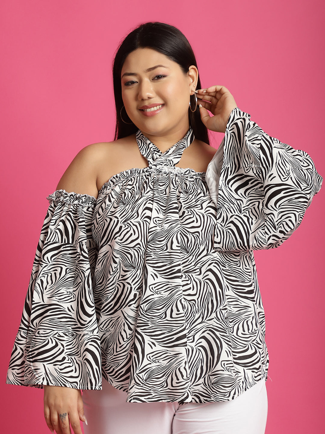 Plus Size Halter Top
