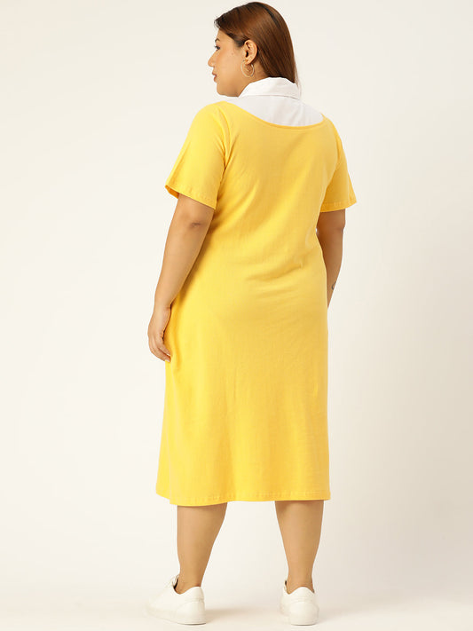 Comfort Fit Plus Size Women’s Casual Dress