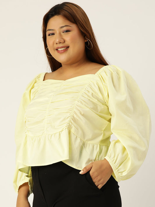 Elegant Plus Size Women Casual Top