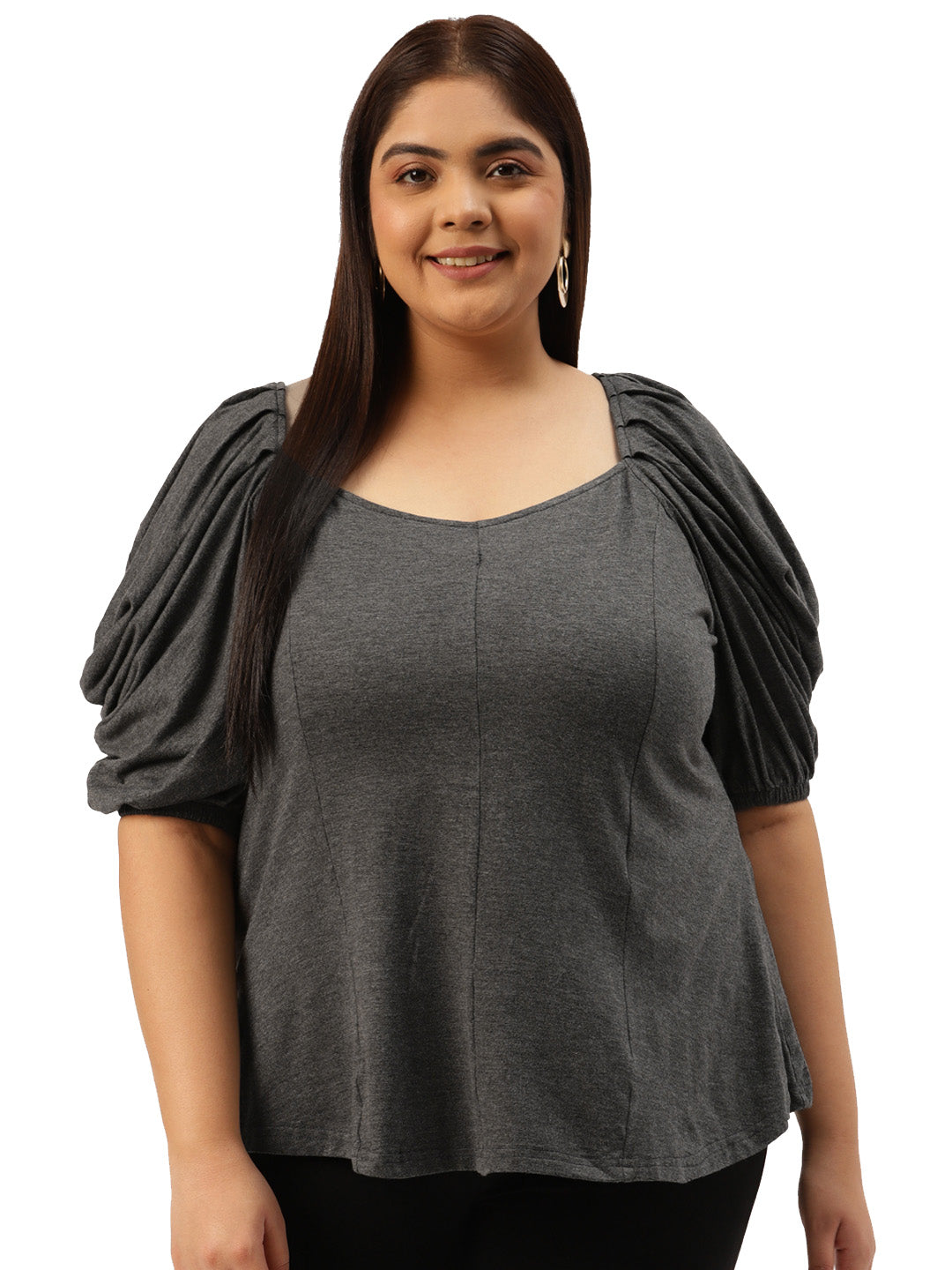 Classic Plus Size Casual Top for Women