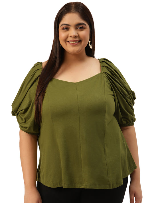Classic Plus Size Casual Top for Women