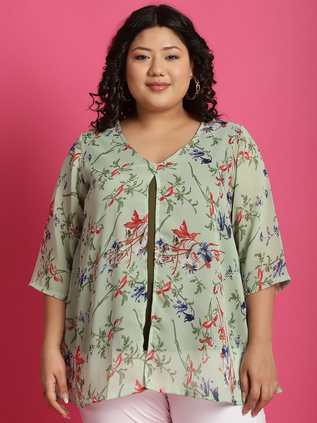 Classic Plus Size Casual Top for Women