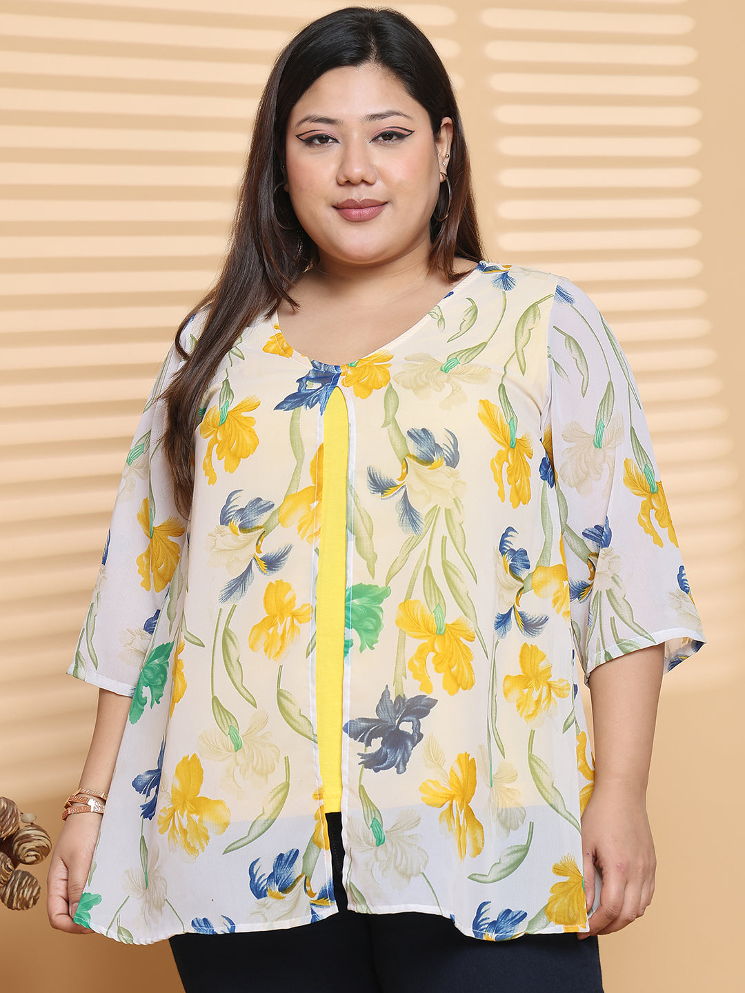 Classic Plus Size Casual Top for Women