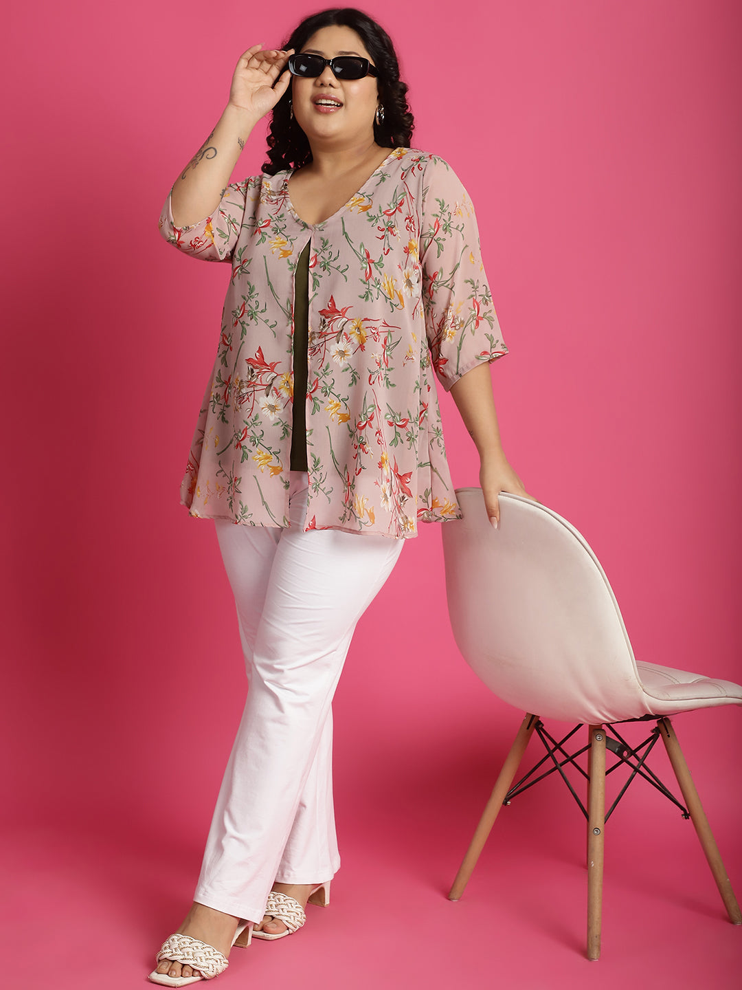 Comfort Fit Plus Size Women’s Casual Top