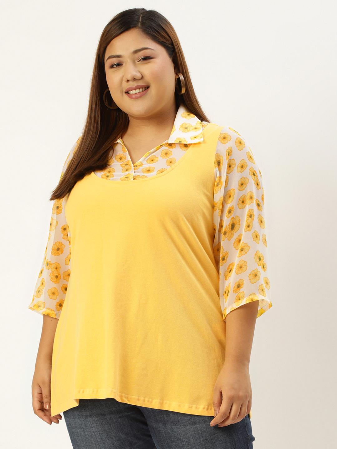 Comfort Fit Plus Size Women’s Casual Top
