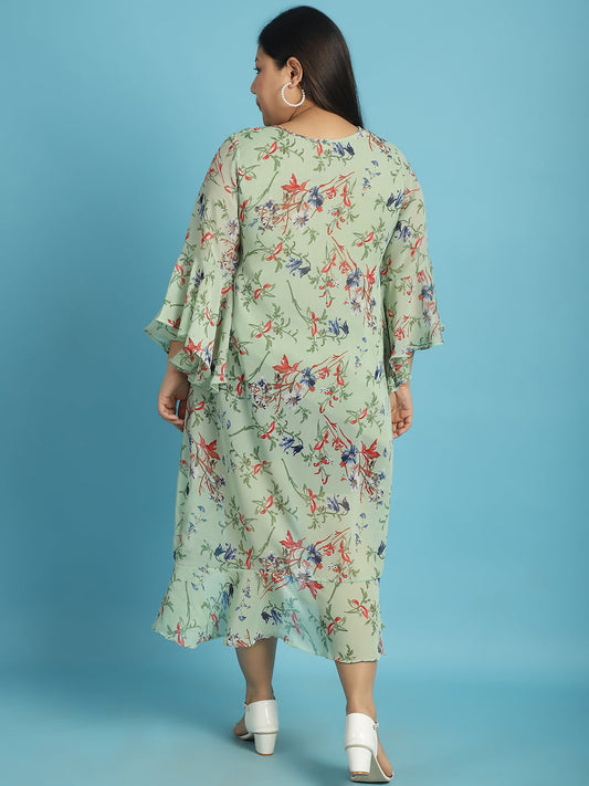 Plus Size A-Line Dress