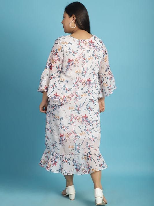 Plus Size A-Line Dress