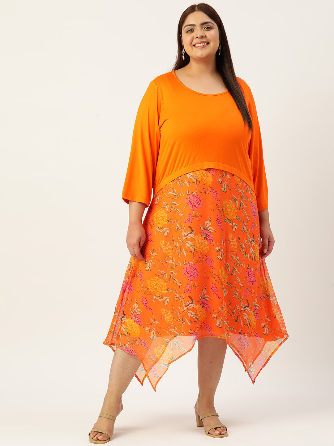 Plus Size A-Line Dress