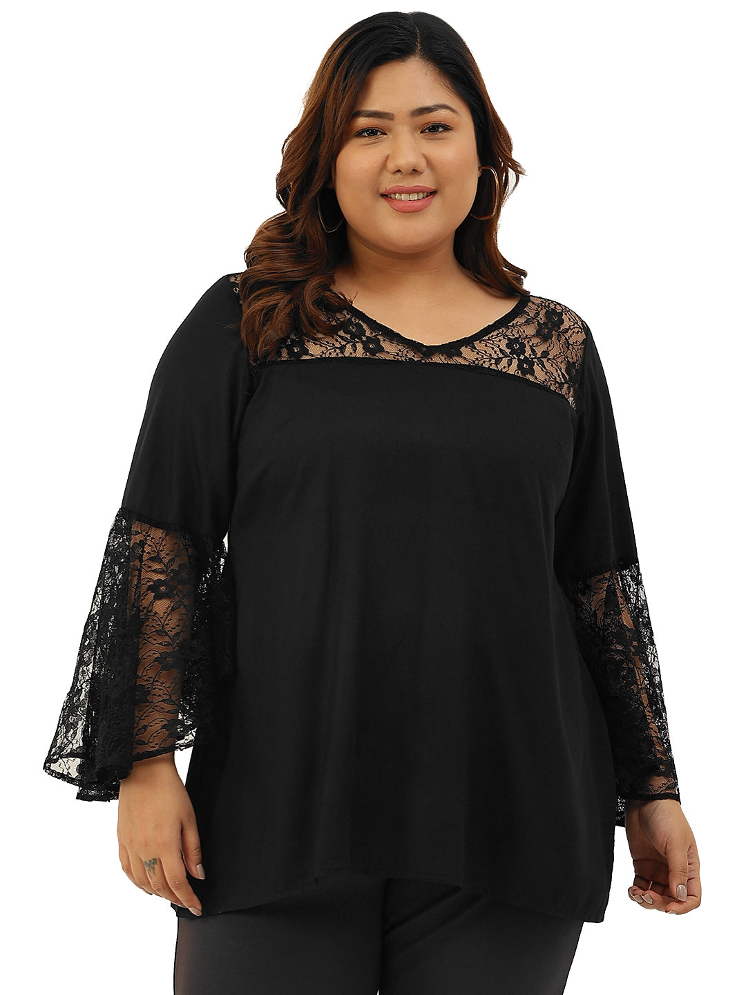 Elegant Plus Size Women Casual Top
