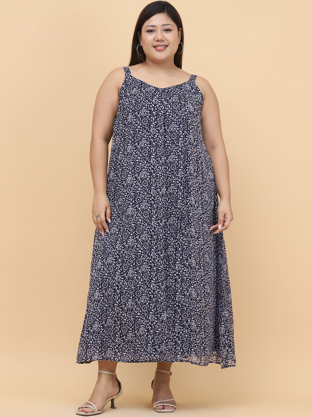 Plus Size A-Line Dress