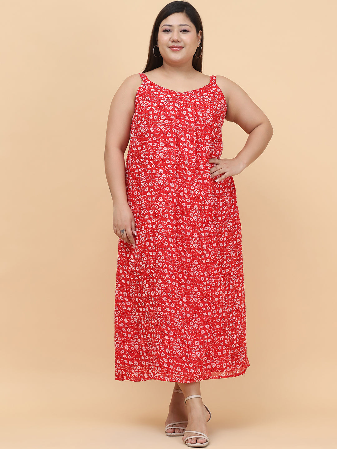 Plus Size A-Line Dress