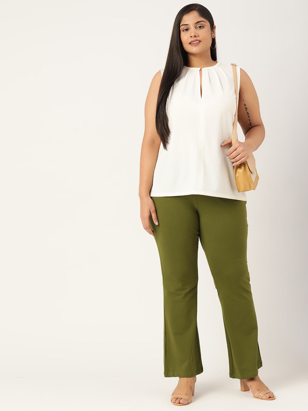 Chic Plus Size Women’s Casual Wear Trouser