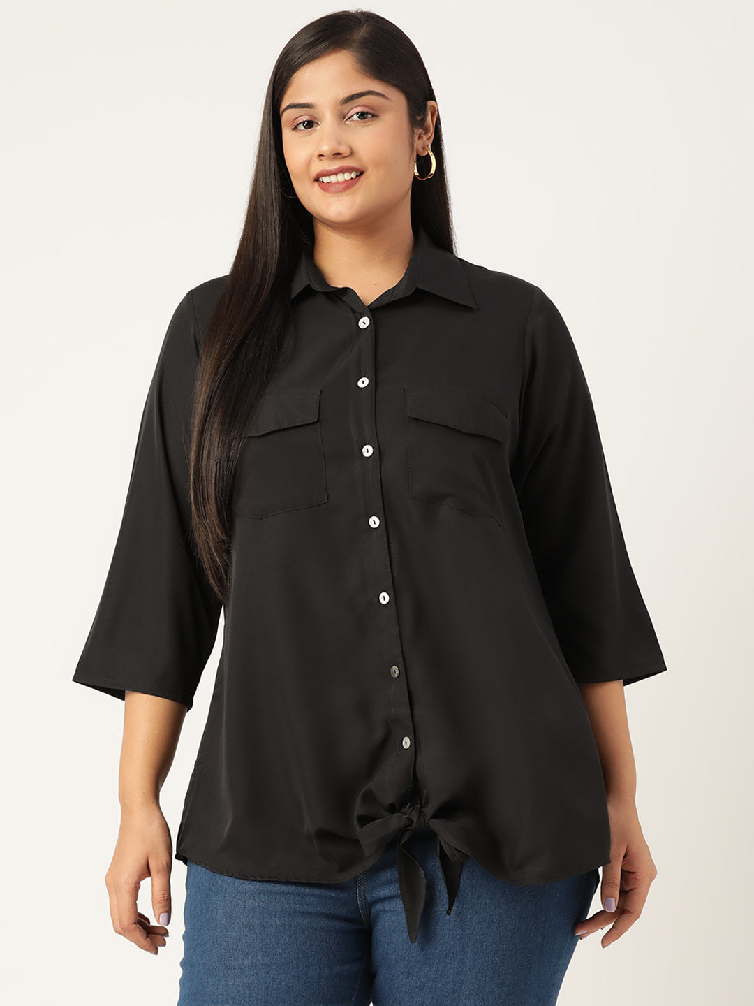 Plus Size Casual Shirt