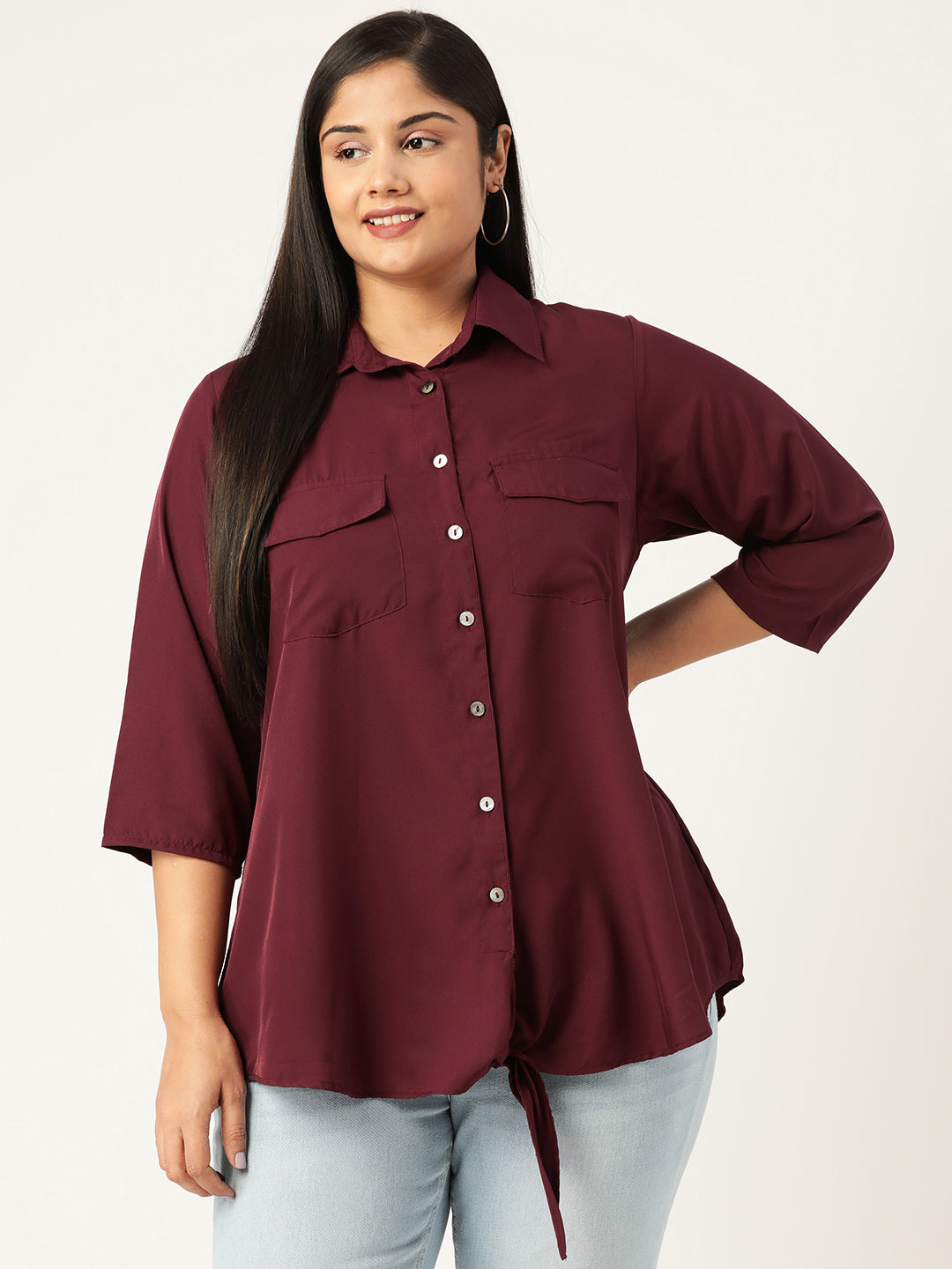 Plus Size Casual Shirt
