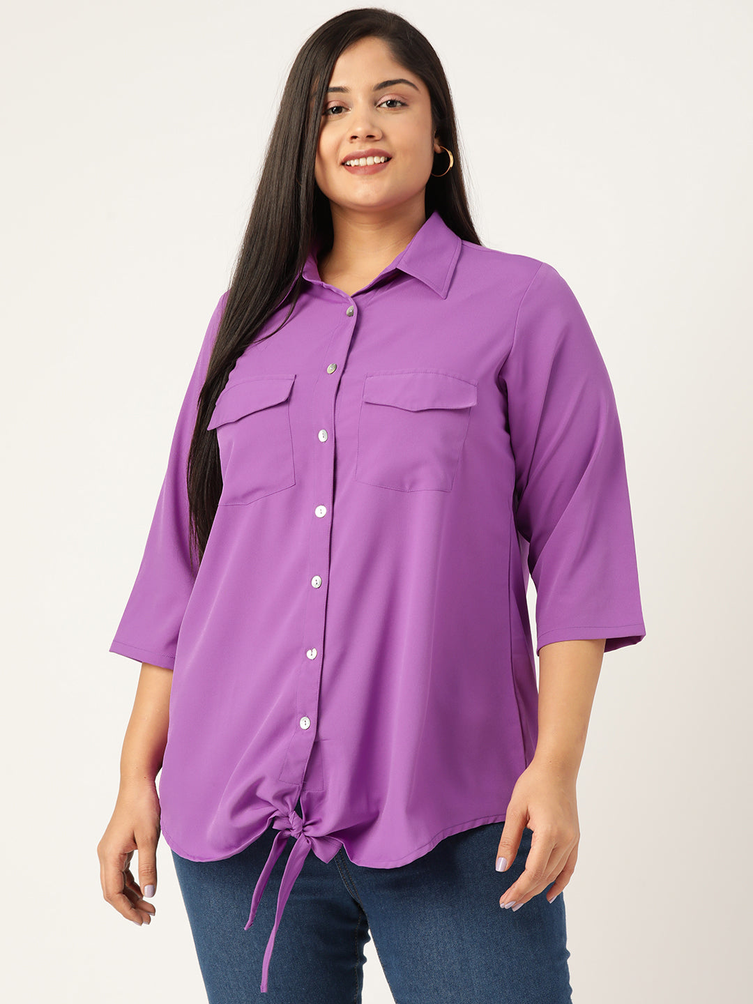 Plus Size Casual Shirt