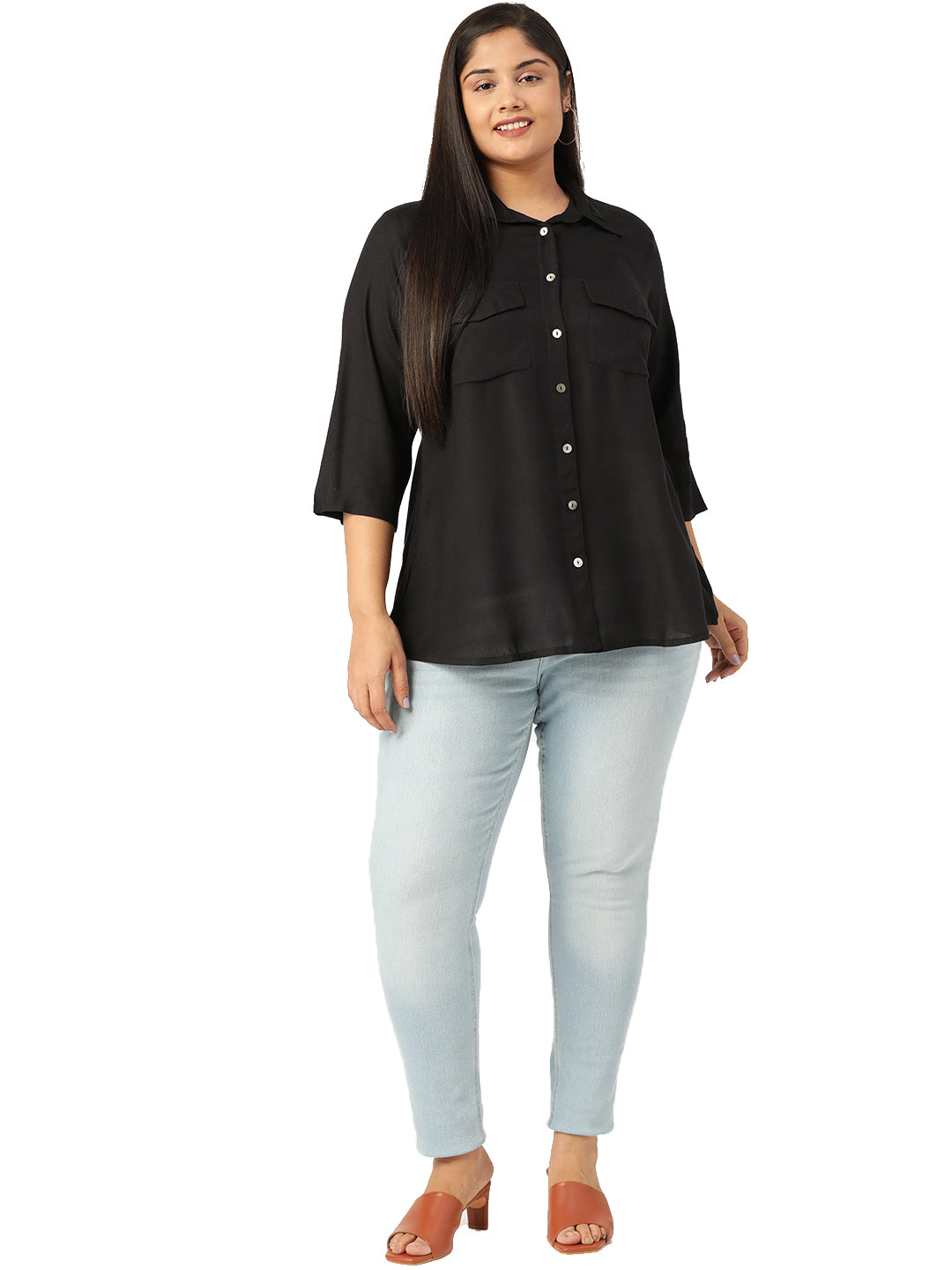 Plus Size Women's casual shirt