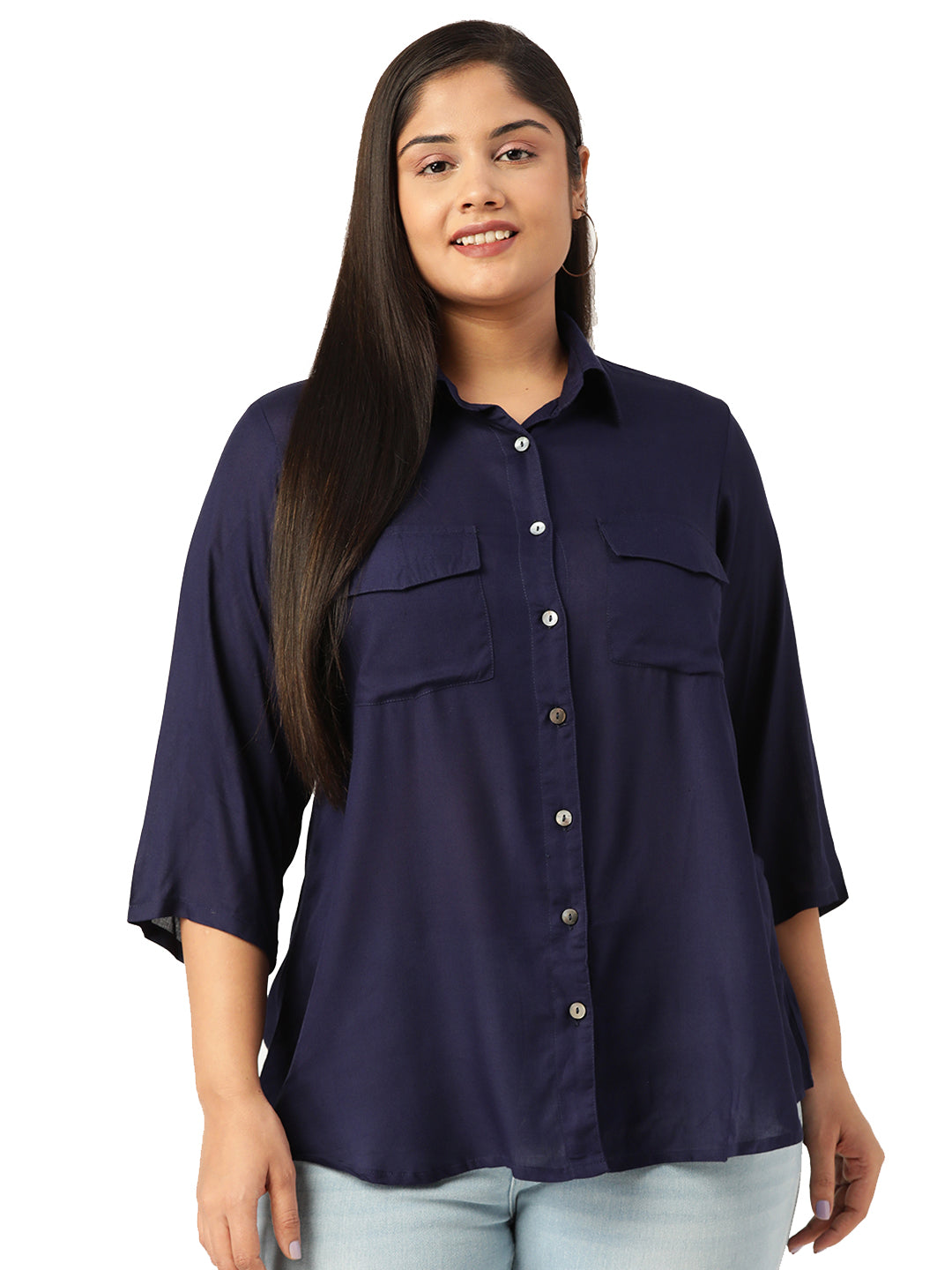 Plus Size Women's casual shirt