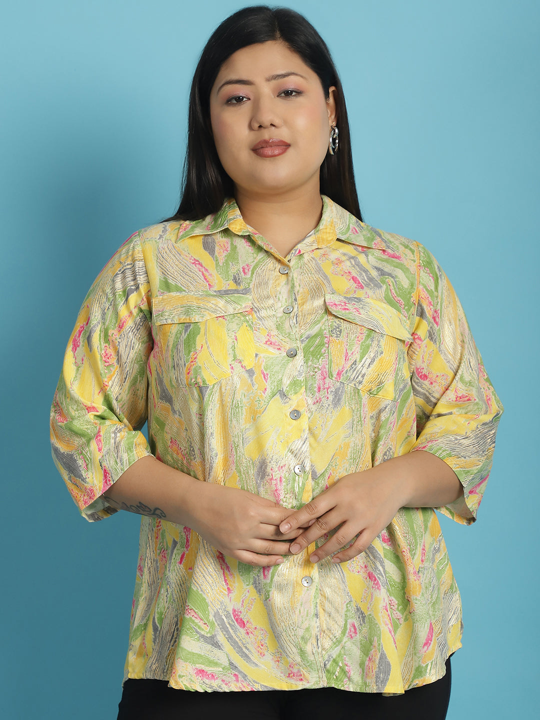 Plus Size Women's casual shirt