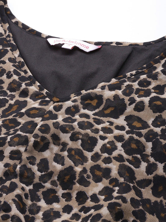 Plus Size Layered Dress