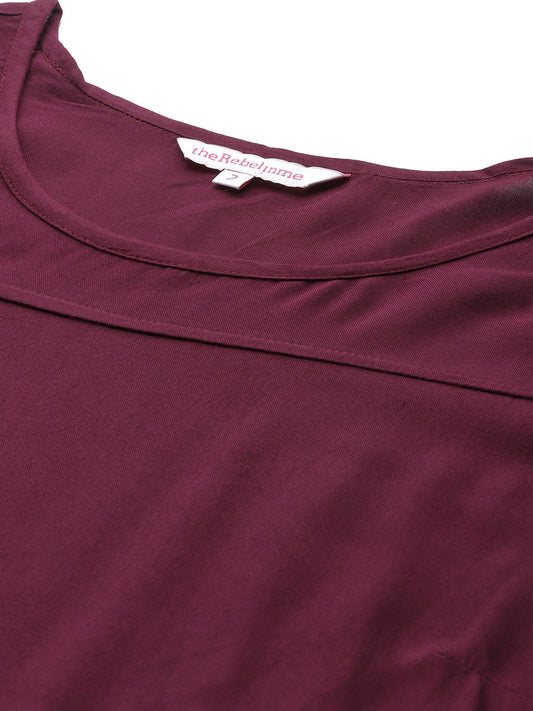 Modern Trendy Plus Size Women’s Dress