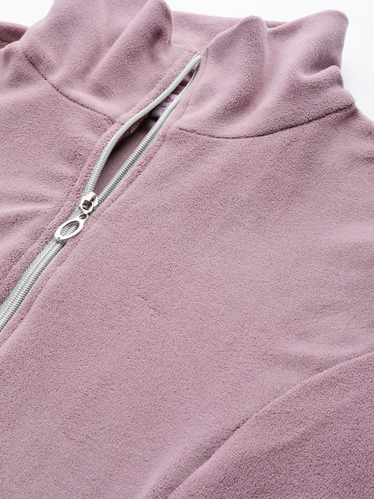 Soft Fleece Zip-Up Jacket