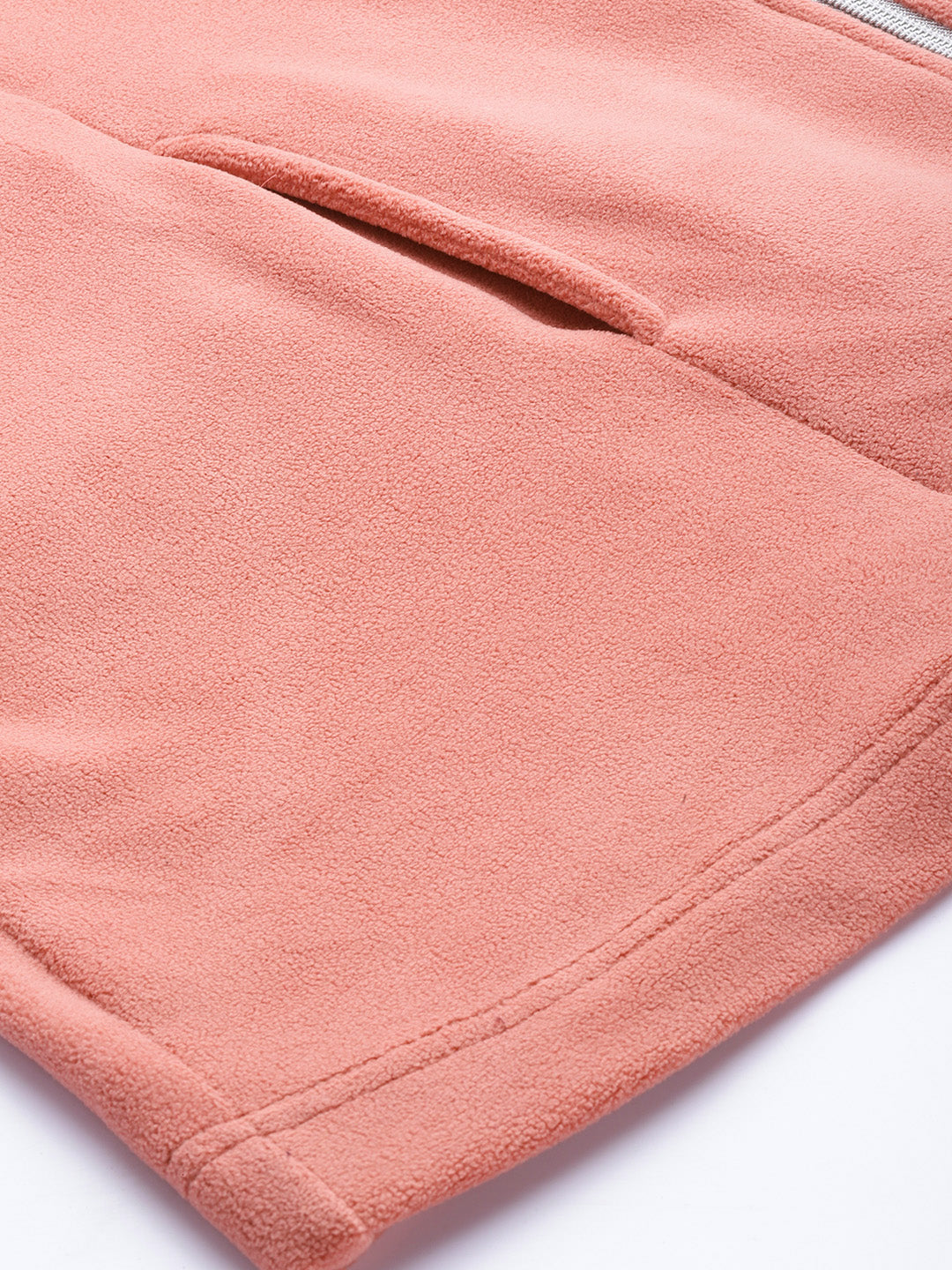 Soft Fleece Zip-Up Jacket
