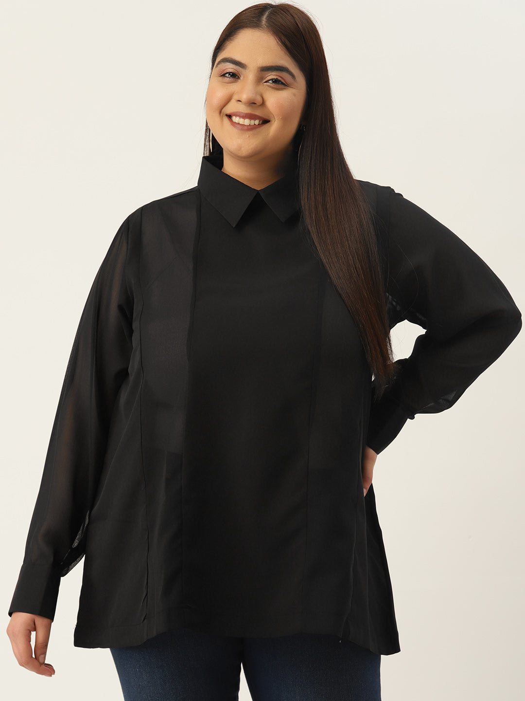 Trendy Plus Size Women Casual Top