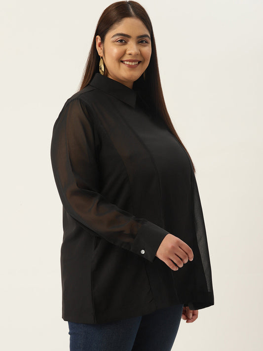 Trendy Plus Size Women Casual Top