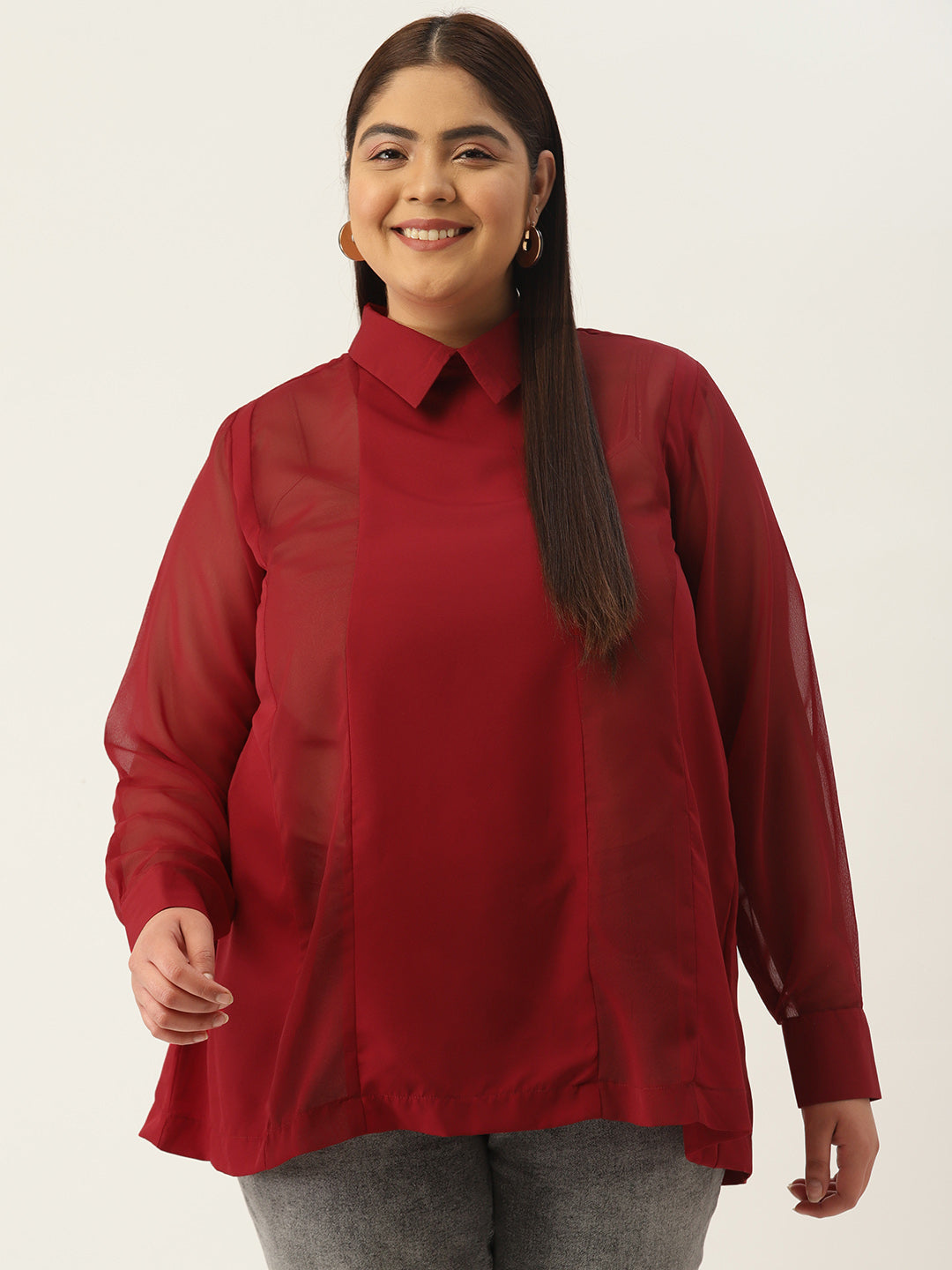 Trendy Plus Size Women Casual Top