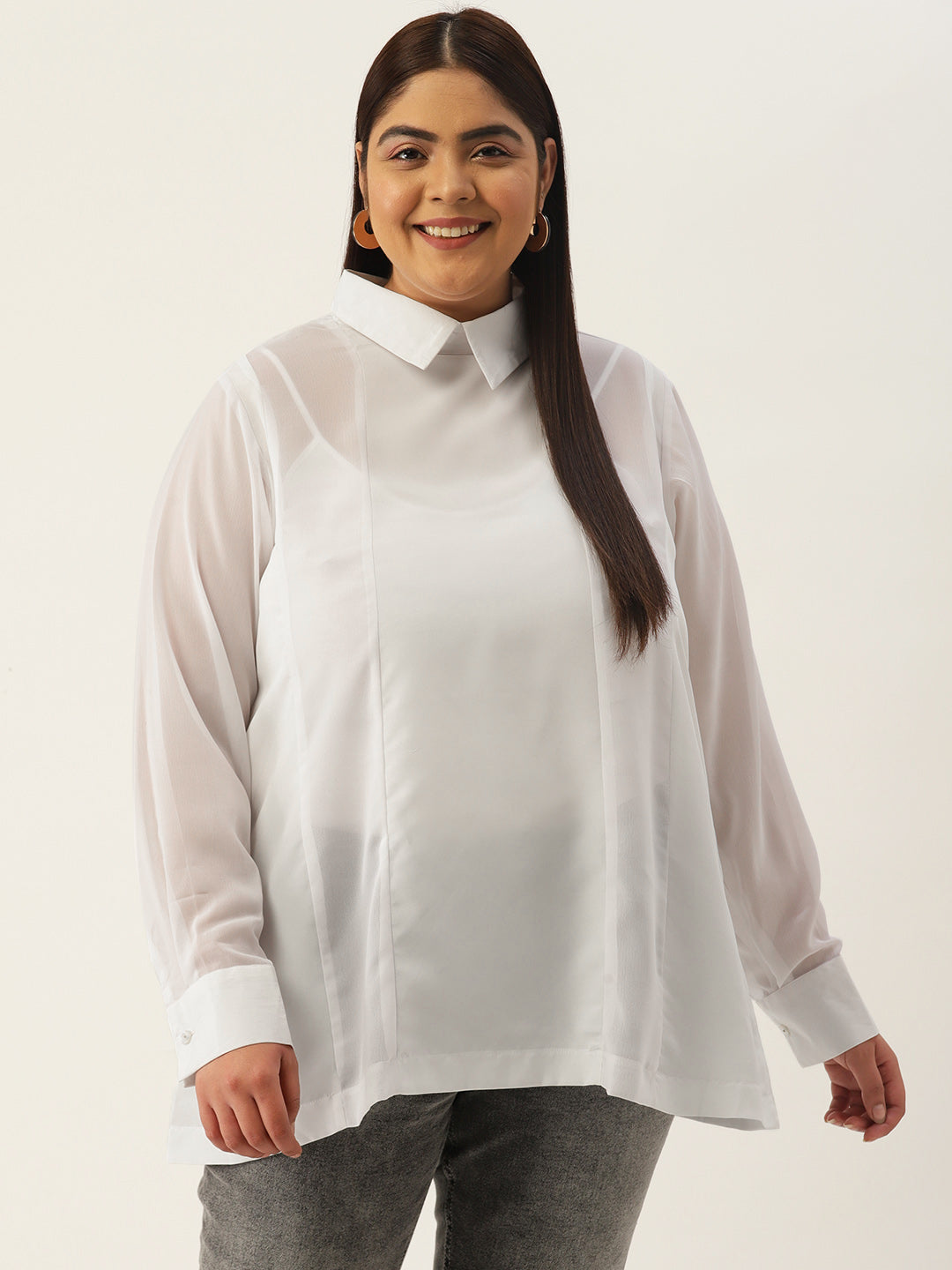 Trendy Plus Size Women Casual Top