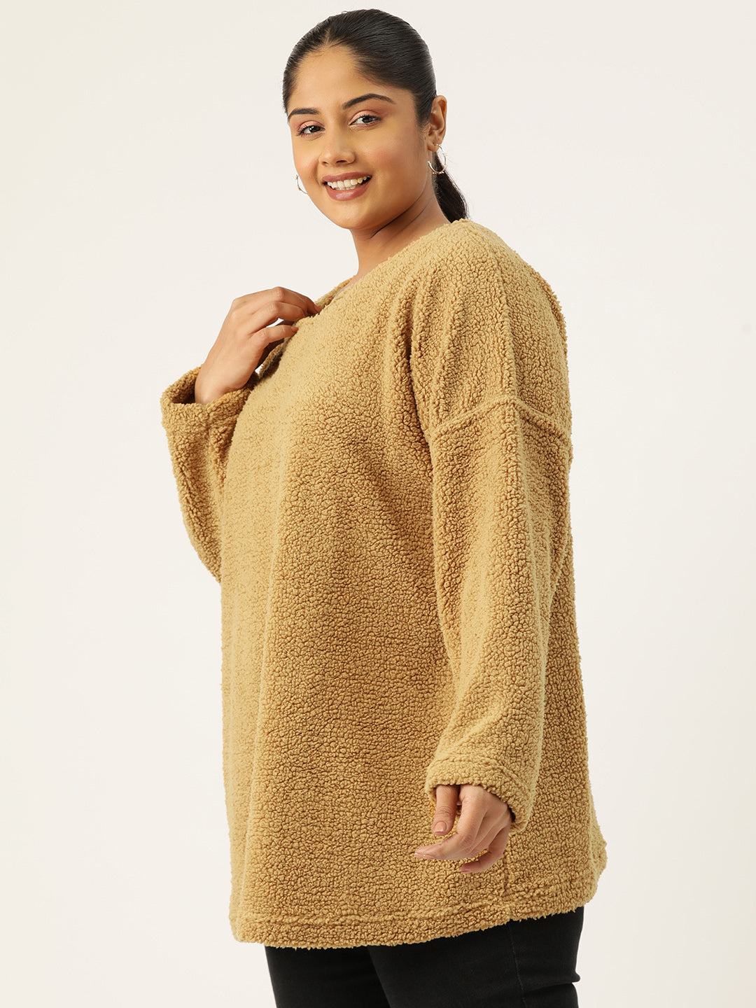 Cozy Teddy Long Sleeve Top