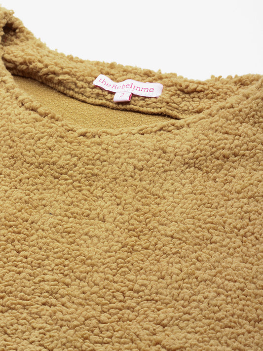 Cozy Teddy Long Sleeve Top