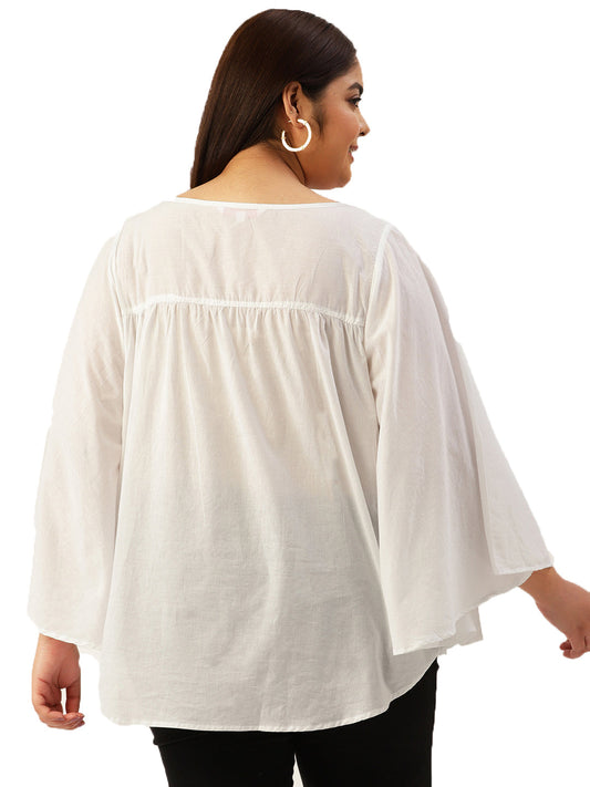 Trendy Plus Size Women Casual Top