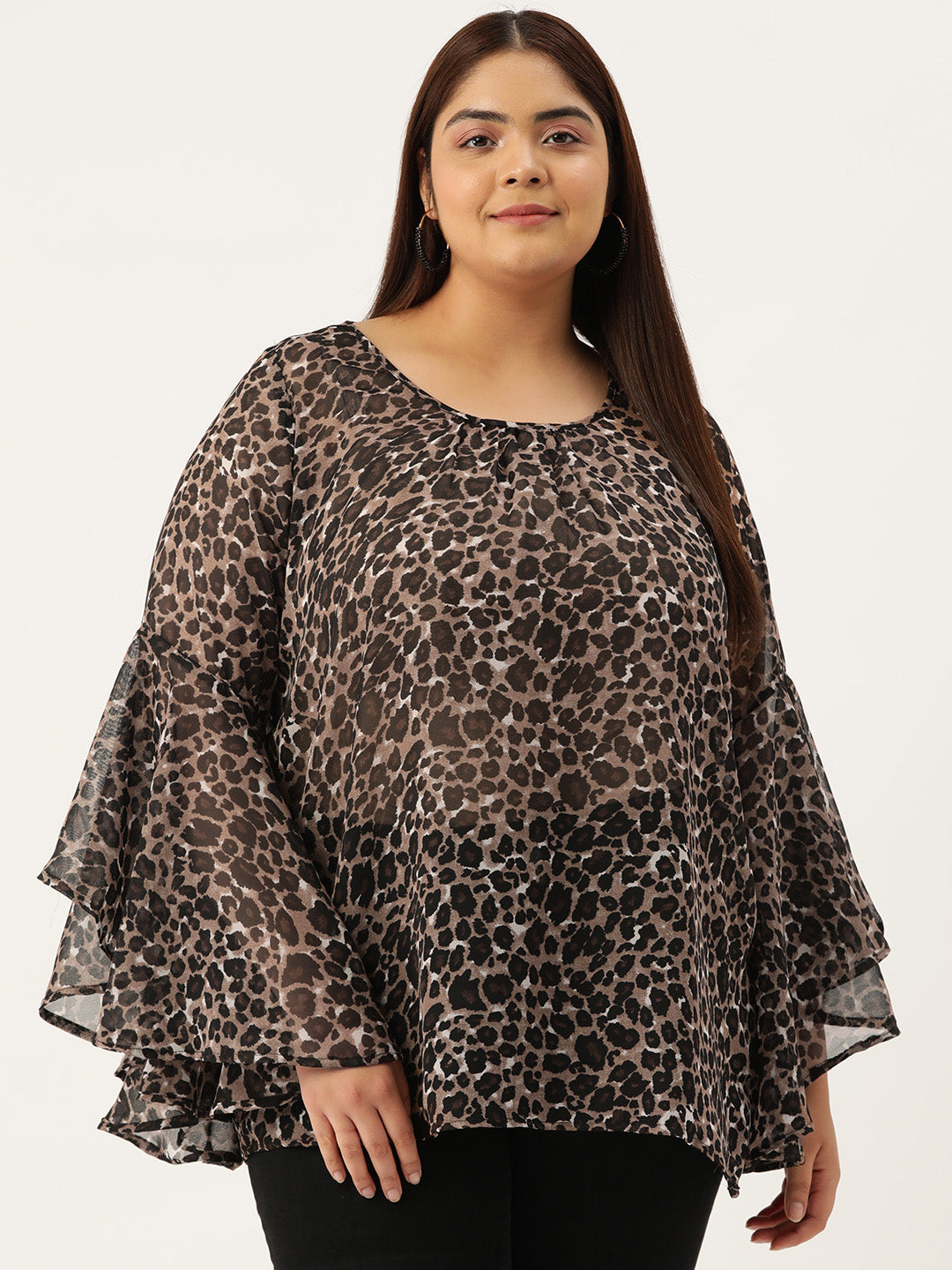 Plus Size Longline Top