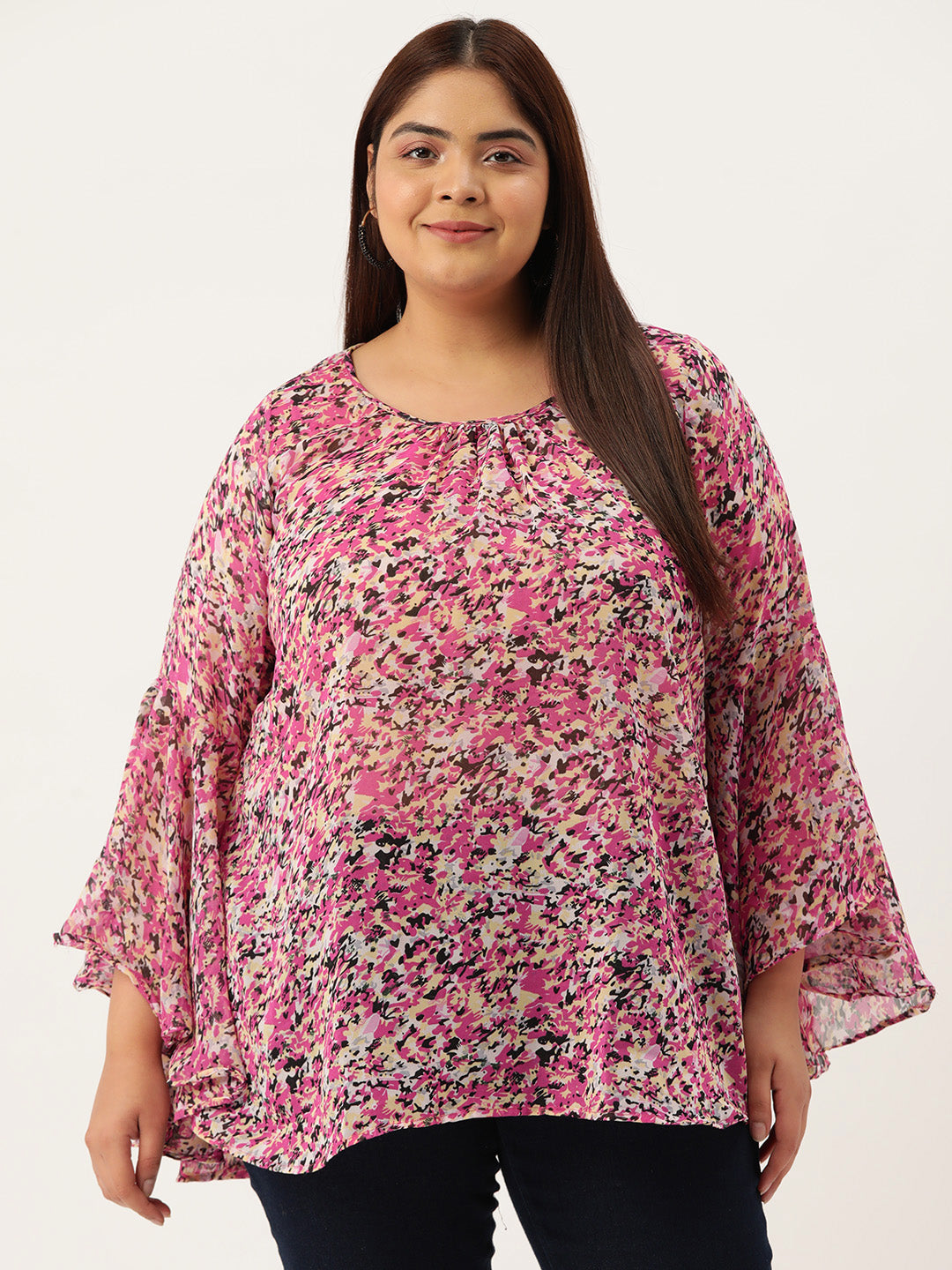 Plus Size Longline Top