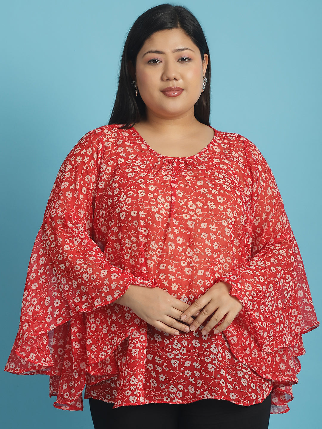 Plus Size Longline Top