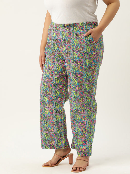 Voguish Plus Size Women’s Western Wear Trouser