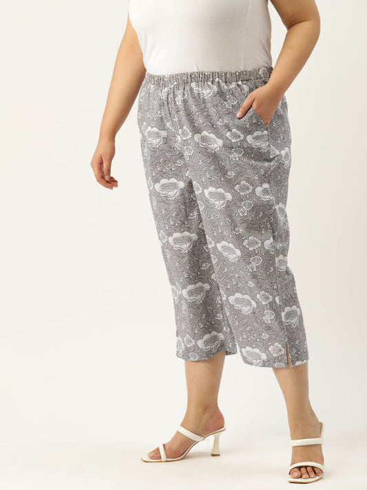 Voguish Plus Size Women’s Western Wear Trouser