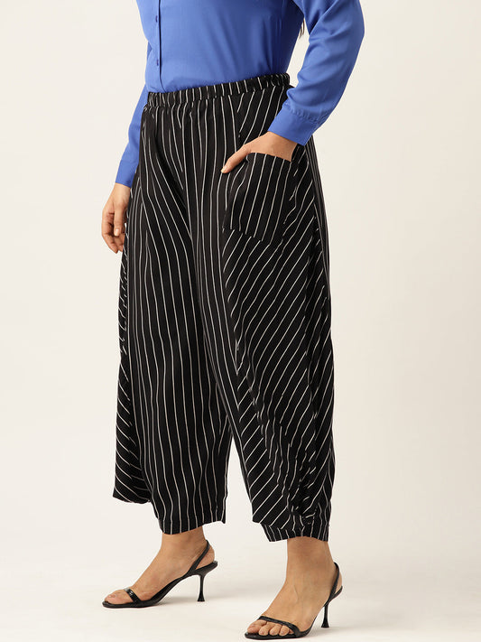 Voguish Plus Size Women’s Western Wear Trouser