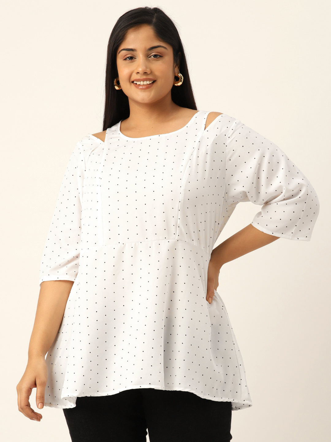 Trendy Plus Size Women Casual Top