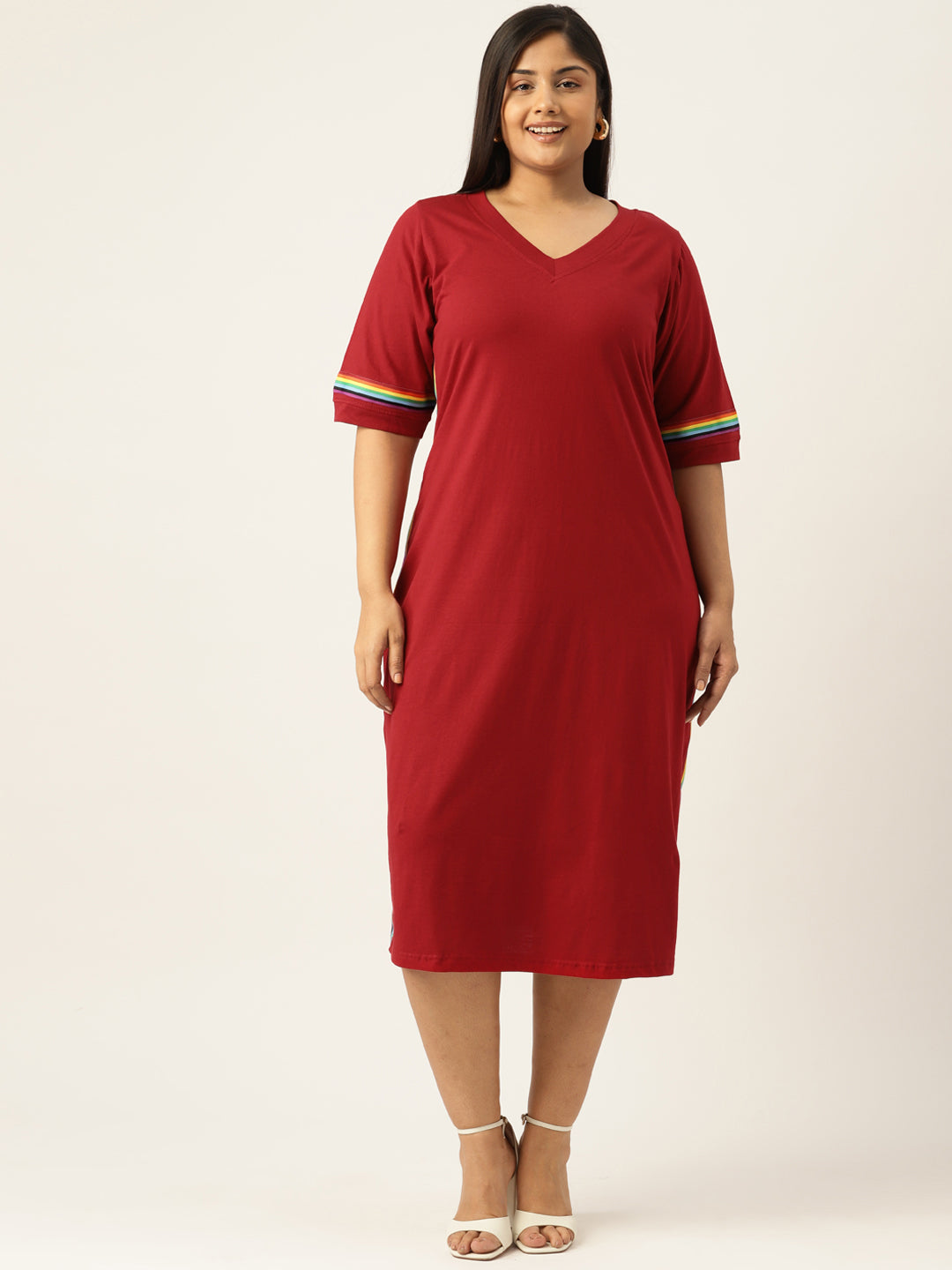 Plus Size A-Line Dress