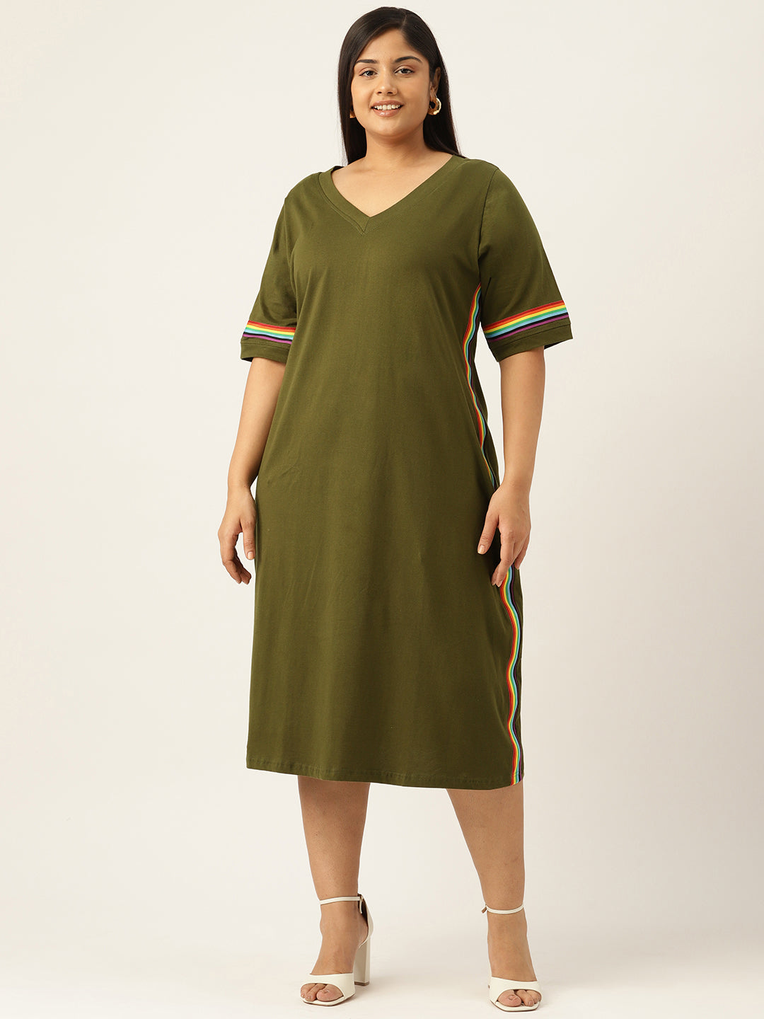 Plus Size A-Line Dress