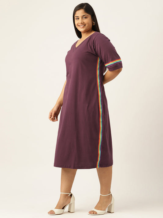 Plus Size A-Line Dress
