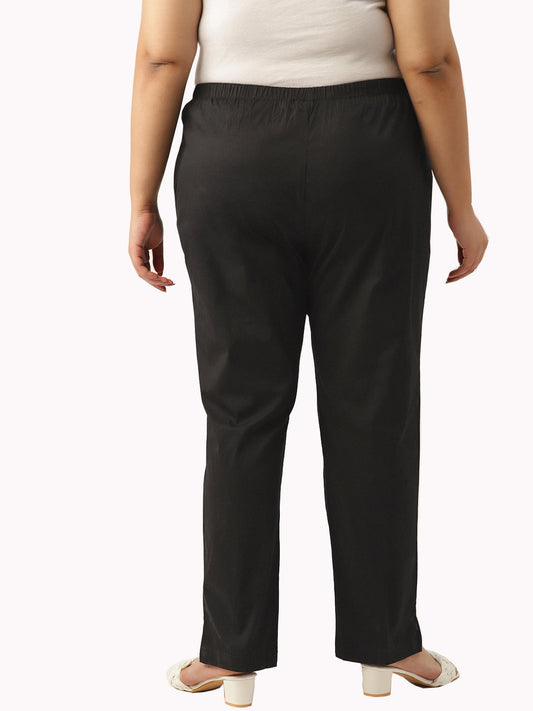 Voguish Plus Size Women’s Western Wear Trouser