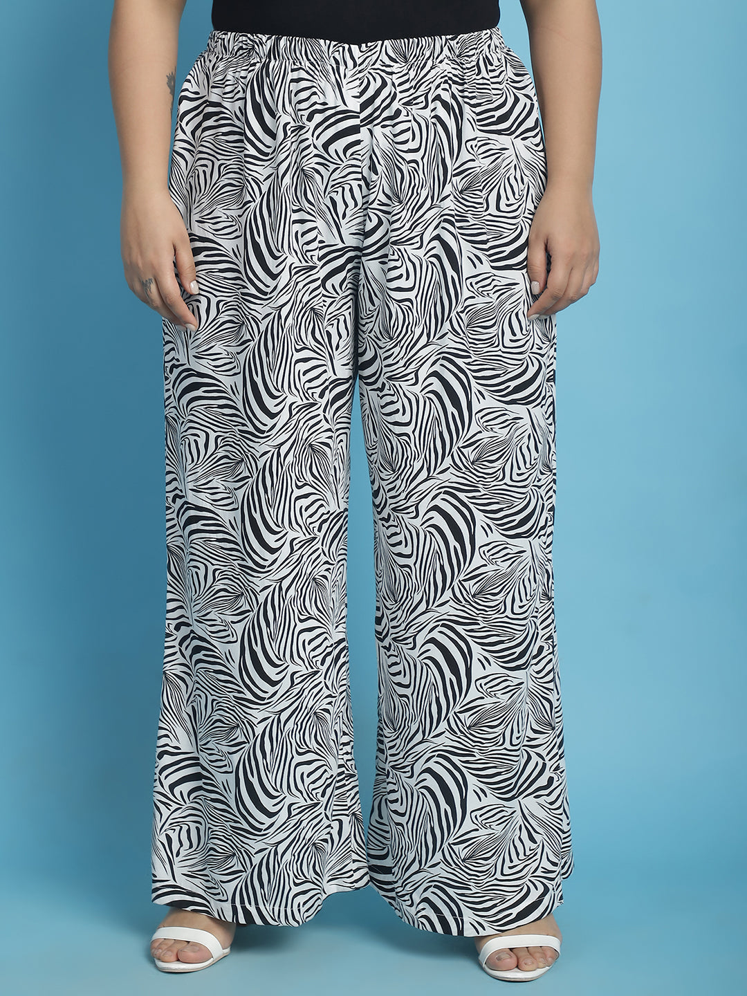 Voguish Plus Size Women’s Western Wear Trouser
