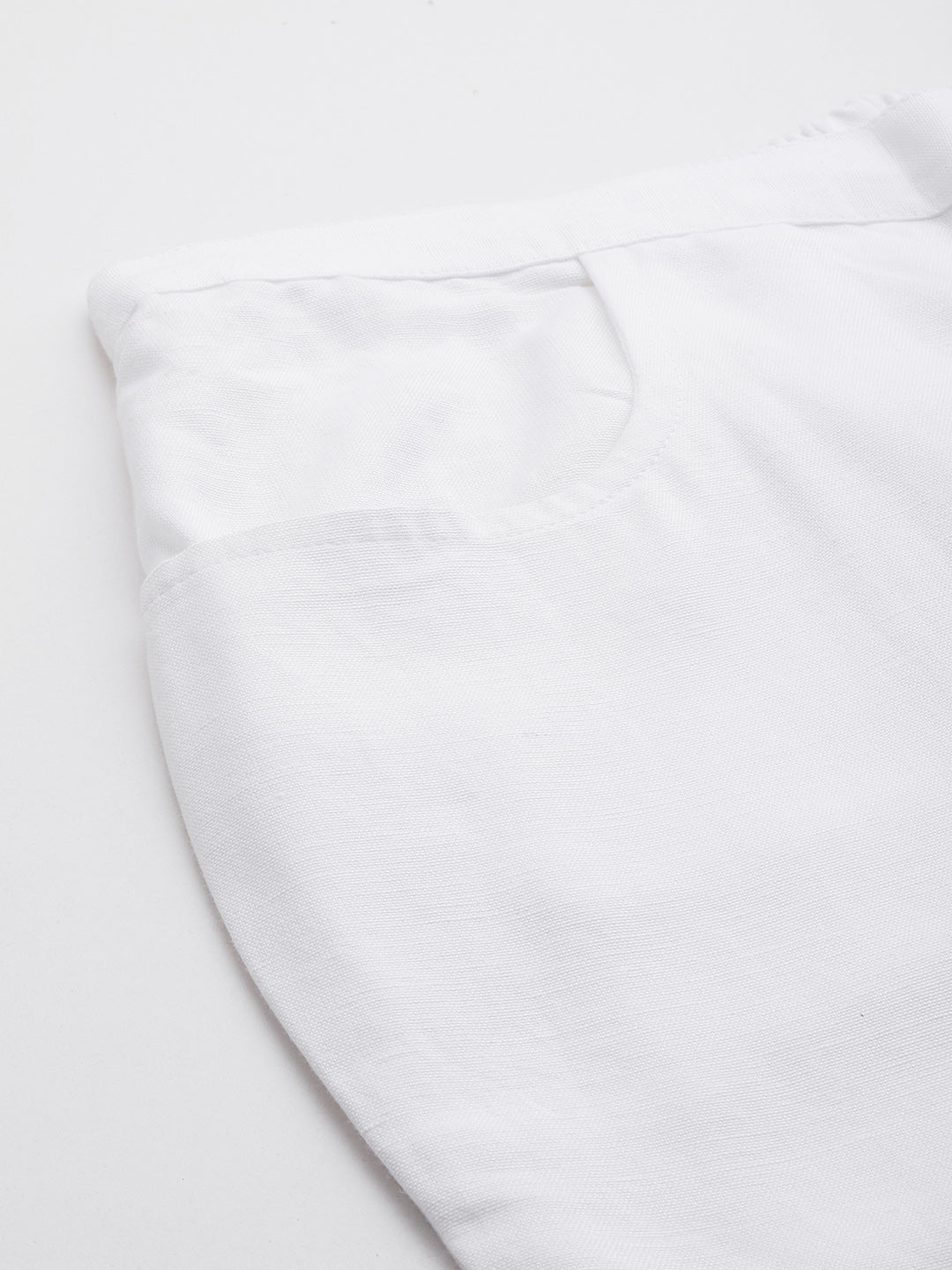 Women Plus Size Relaxed High-Rise Trousers
