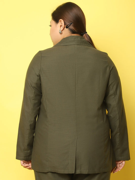 Women Lightweight Longline Tailored Jacket